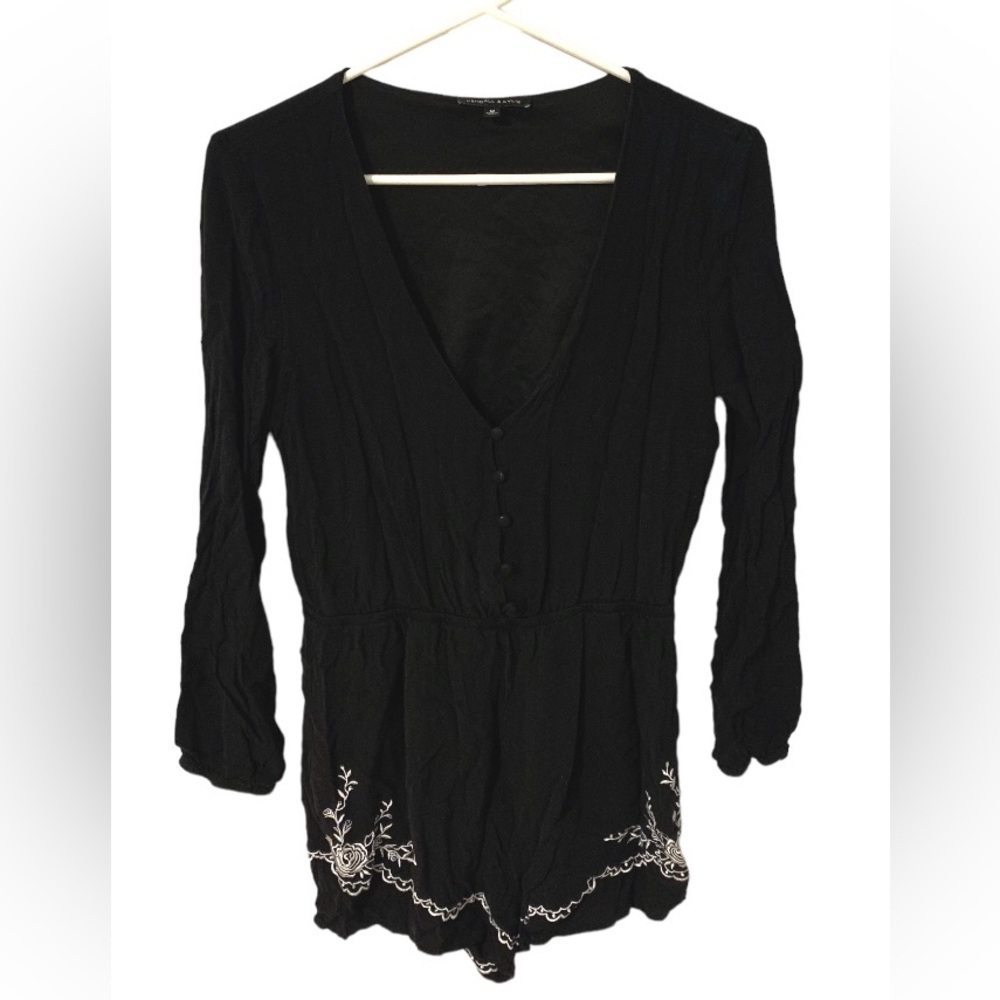 Kendall and Kylie size M black romper.